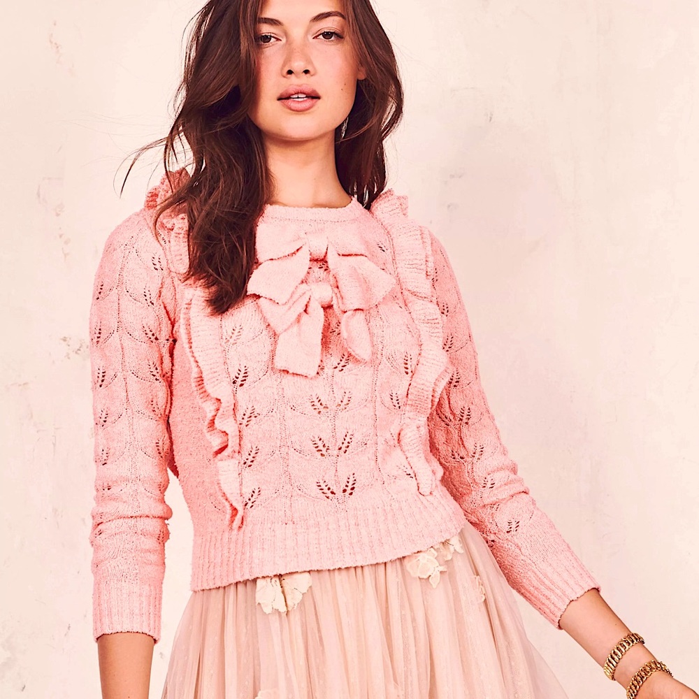 LoveShackFancy Kennie Pullover